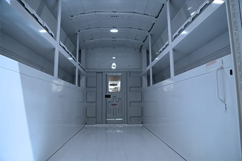 Cargo Area With Cab Access Door