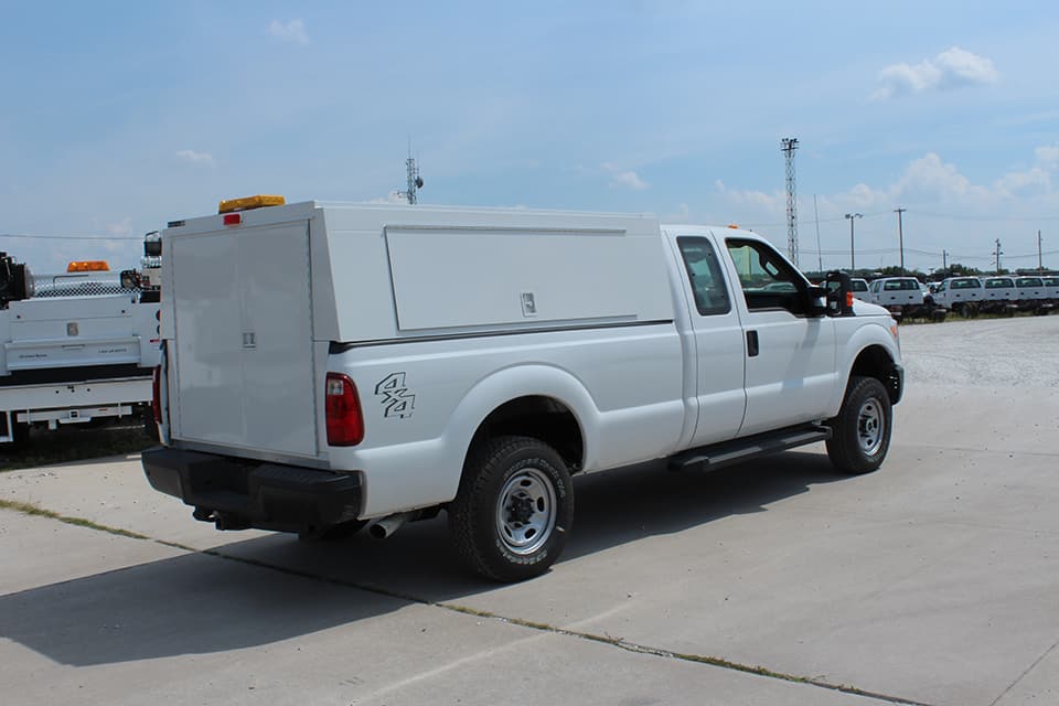 KnapKap HDS on a Ford F-250 extended cab.