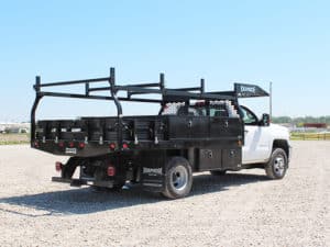 Infrastructure Contractor Flatbed Body Chevy (2)