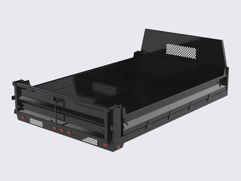 Heavy Drop Side Contractor Dump Body