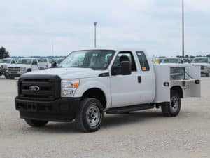 680J Service Body With CNG Conversion Ford (8) Standard Service Bed Ford
