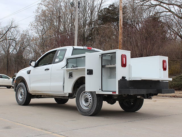 Aluminum Service Body on Ford Ranger