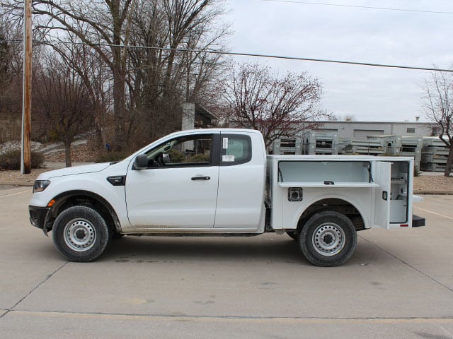 Aluminum Service Body on Ford Ranger