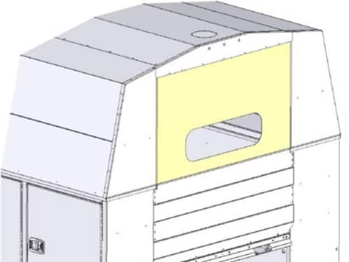 AL KUVcc Bulkhead Window