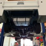 witt chevrolet c10 with service truck body being installed