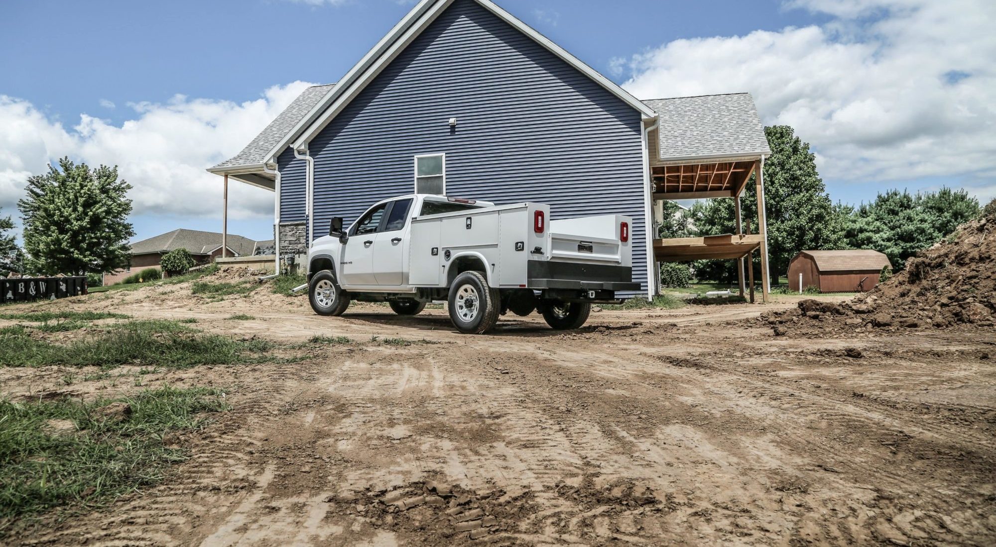 Steel Service Body on chevrolet