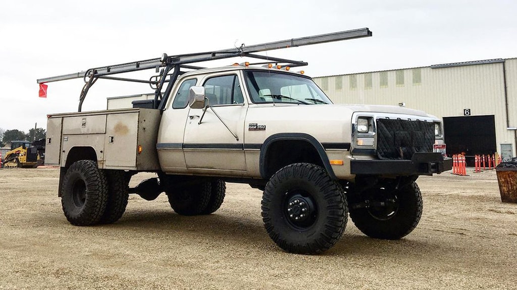 Rustic Furniture Maker’s Vintage Service Truck Stands Test of Time