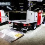 The Knapheide Saw Body on display at NTEA 2020