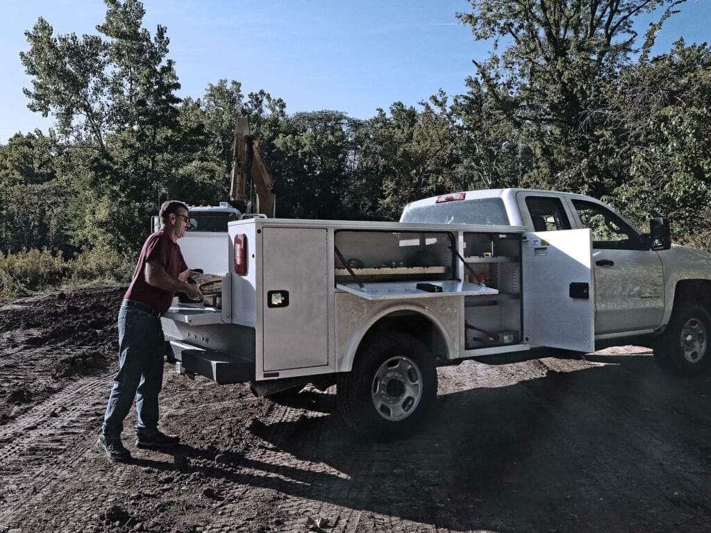 aluminum service body on GM
