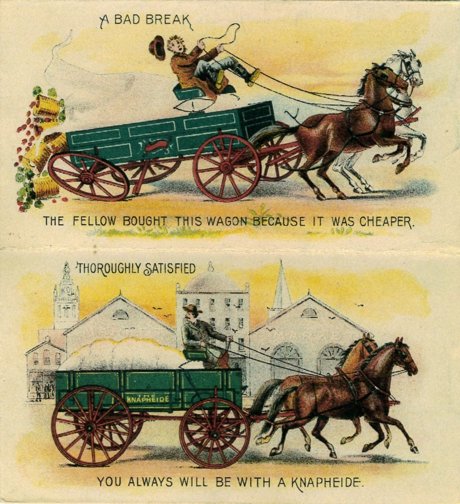 early knapheide wagon ad