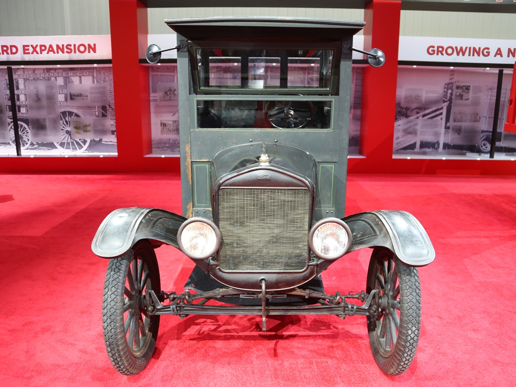 1924 Ford Model TT with replicated Knapheide wooden wagon body