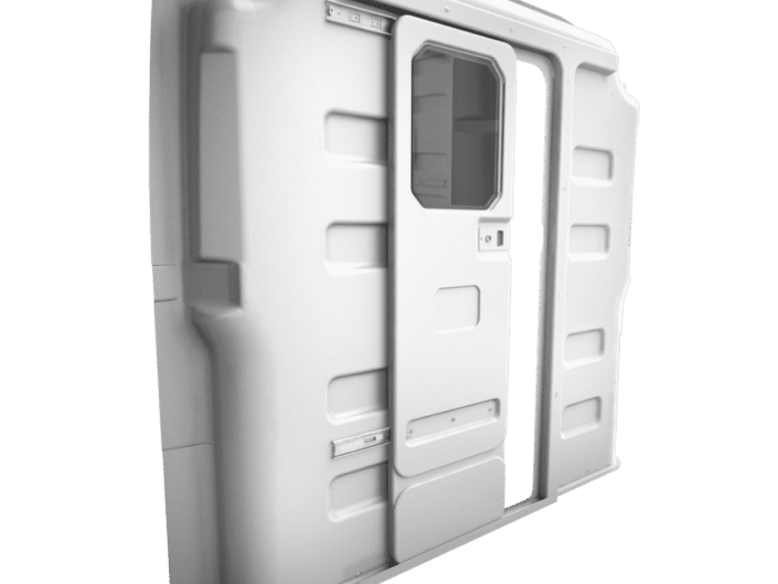 Ram ProMaster Van Partition with Sliding Door and Window