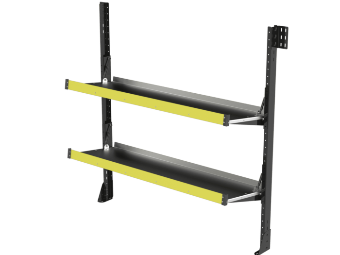 Folding Van Shelving 60" W x 65" H