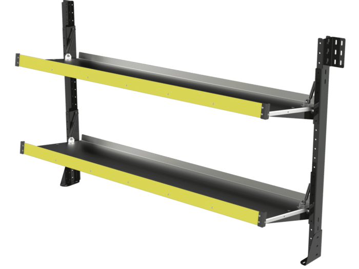Folding Van Shelving 72" W x 48" H