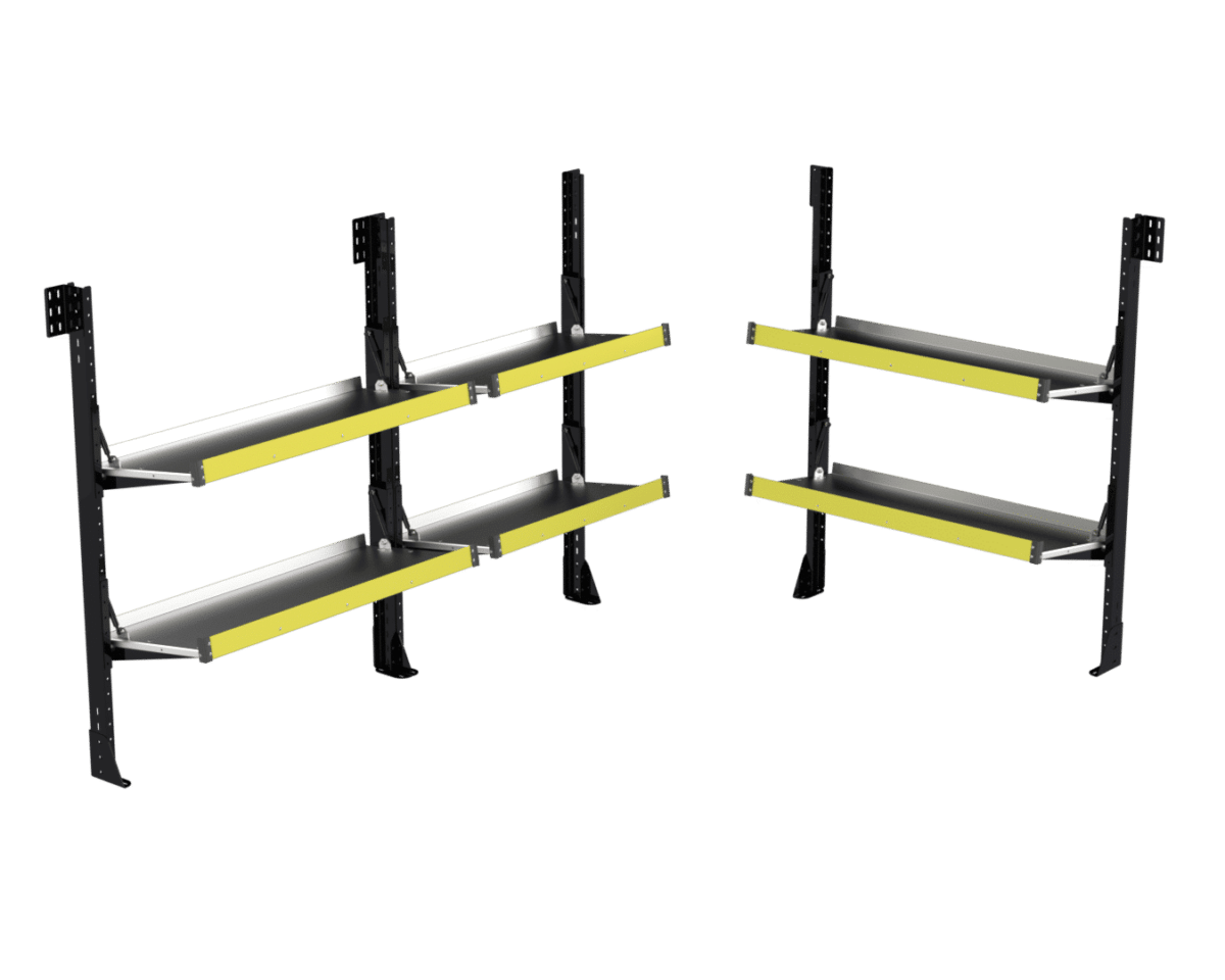 Folding Van Shelving Package DP434H