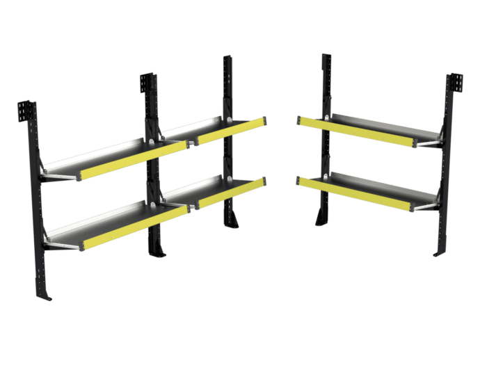 Folding Van Shelving Package DP434H