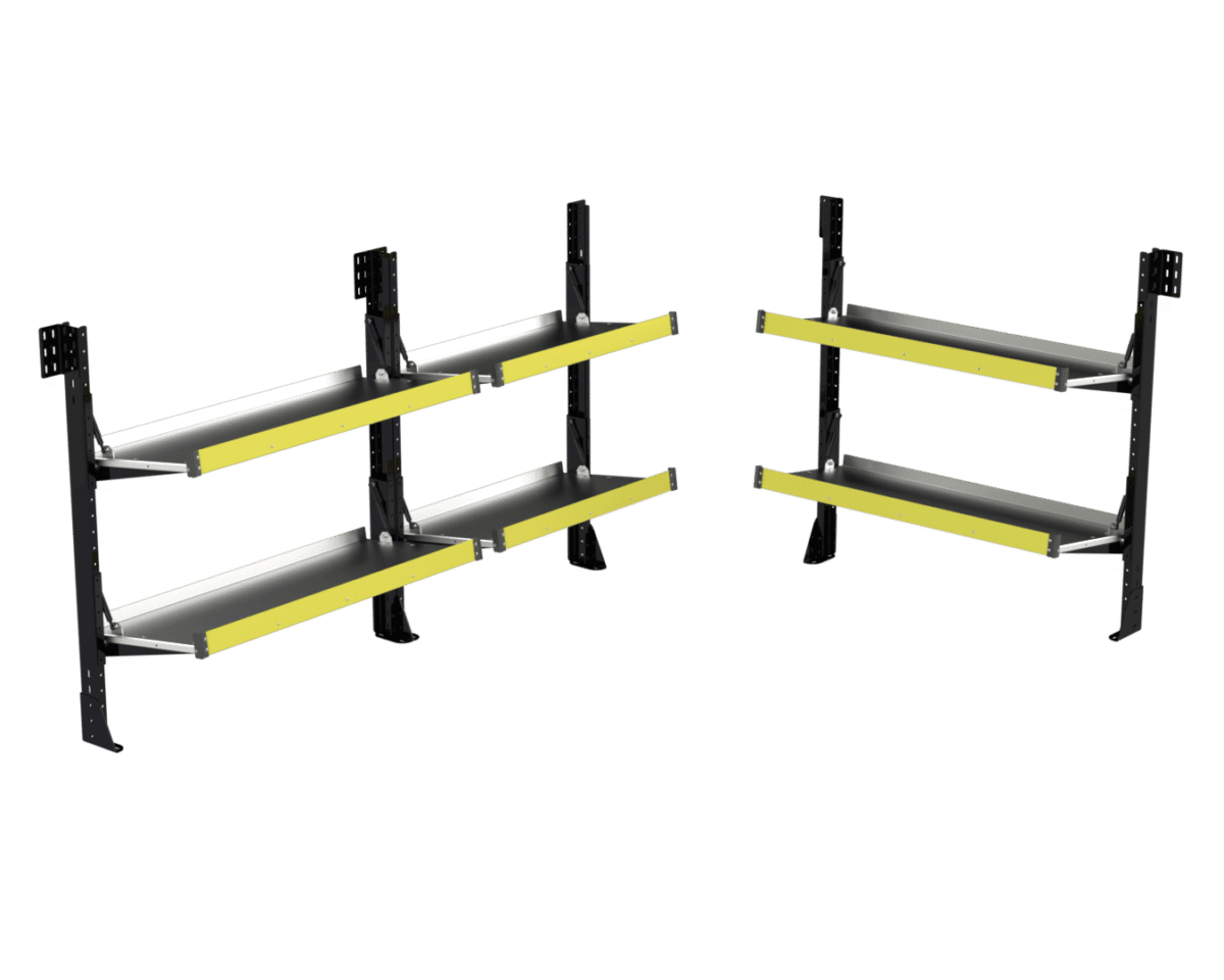Folding Van Shelving Package DP434M