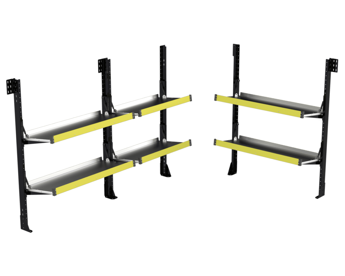 Folding Van Shelving Package DP434X