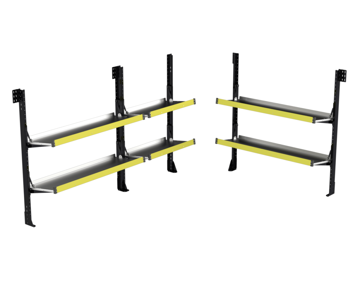 Folding Van Shelving Package DP535X