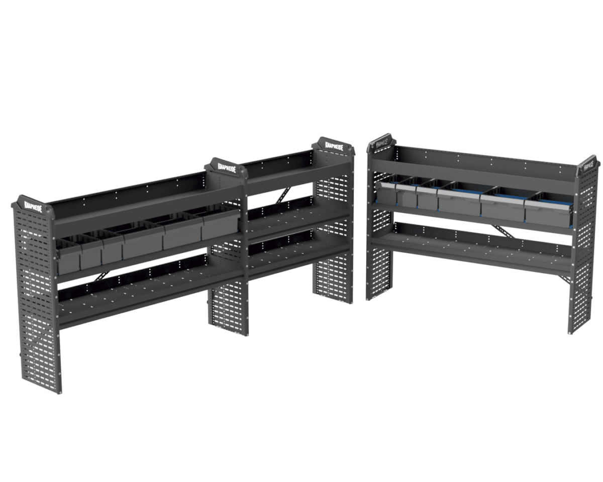 Fixed Van Shelving Package BP646L