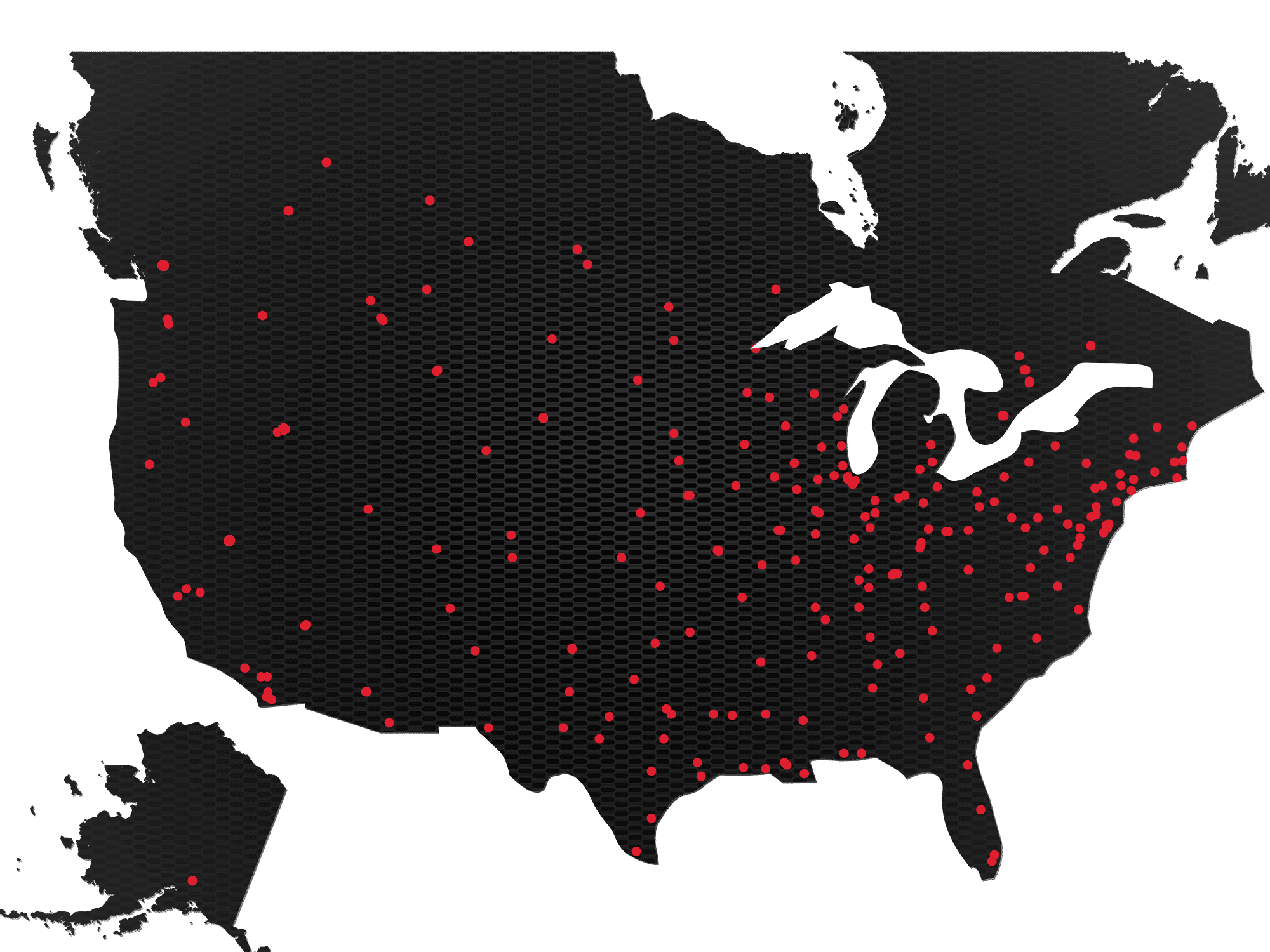 All Distributors Map All Distributors Map