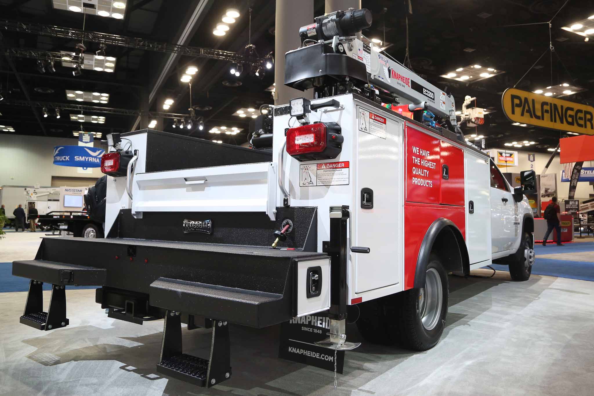 knapheide mechanics truck at ntea 2024