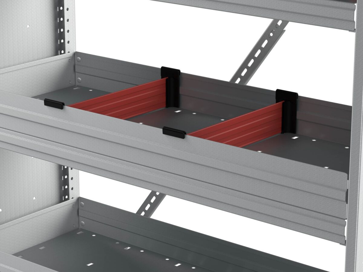 Van Shelf Divider