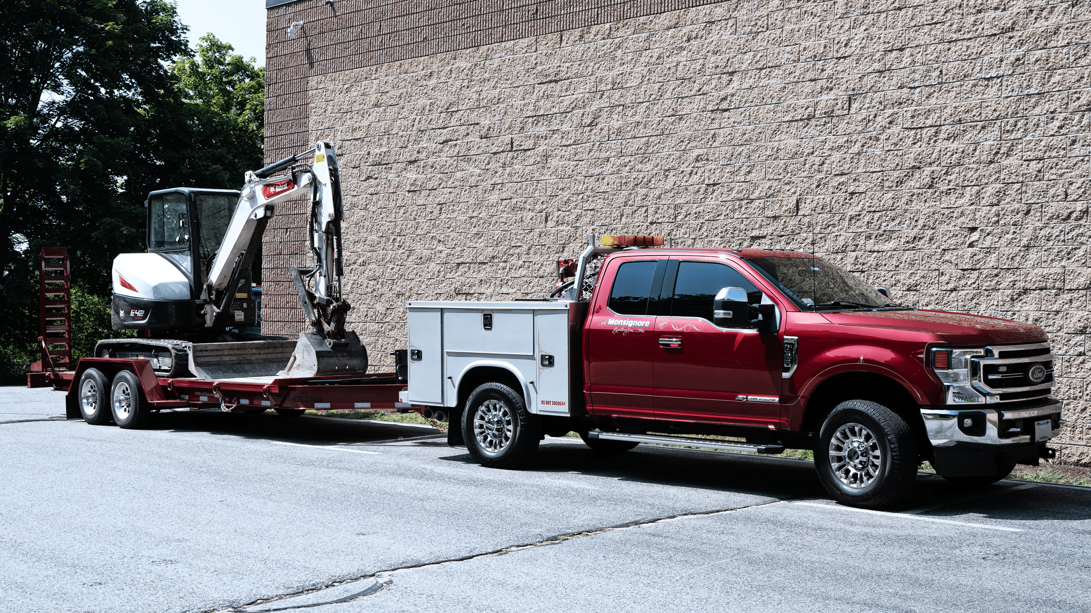 Excavators Tackle Tough Jobs with Utility Trucks