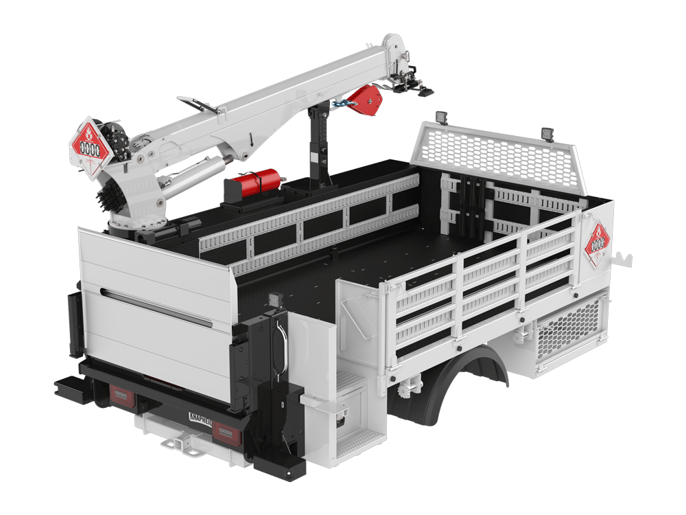 Custom Rendering fully-custom-service-utility-crane-body