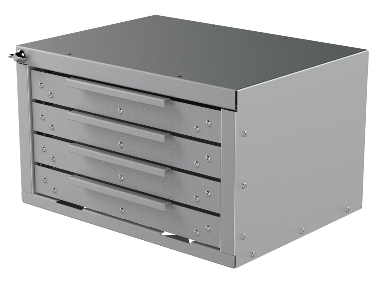 Drawer Unit with four 2-inch Drawers