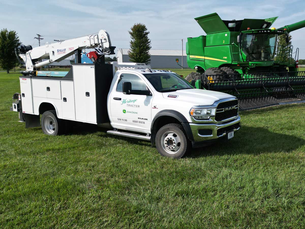 Equipment Field Service Tech Gives Mechanic Truck Tour