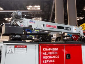 Aluminum KMS16 Mechanic Service Truck NTEA Work Truck Show 2025 Crane