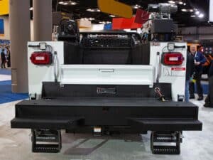 Aluminum KMS16 Mechanic Service Truck NTEA Work Truck Show 2025 Rear Tailgate
