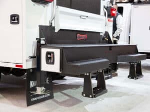 Aluminum KMS16 Mechanic Service Truck NTEA Work Truck Show 2025 Workbench Bumper