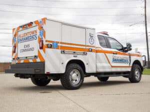 City Of Allentown Paramedics Custom Ems Command Truck Curbside