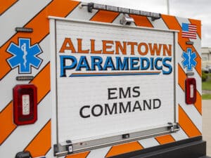 City Of Allentown Paramedics Custom Ems Command Truck Rear