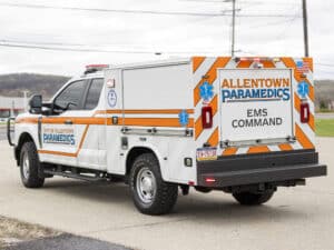 City Of Allentown Paramedics Custom Ems Command Truck Streetside