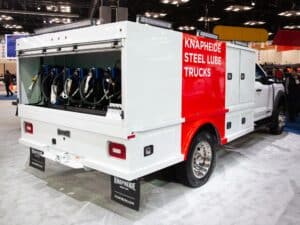 Steel Klt Lube Truck Ntea 2025 Rear Curbside Corner