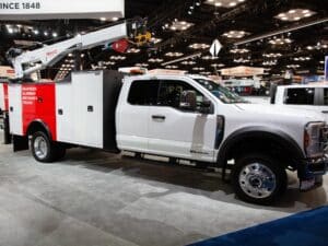 Aluminum Kmt1 Curbside Front View Work Truck Week 2025