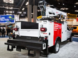 Aluminum Kmt1 Curbside Rear View Work Truck Week 2025