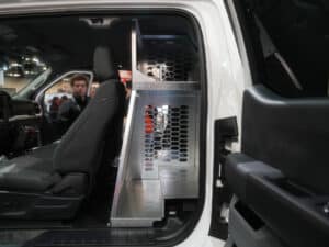Aluminum Kmt1 Rear Seat Cab Storage System Work Truck Week 2025