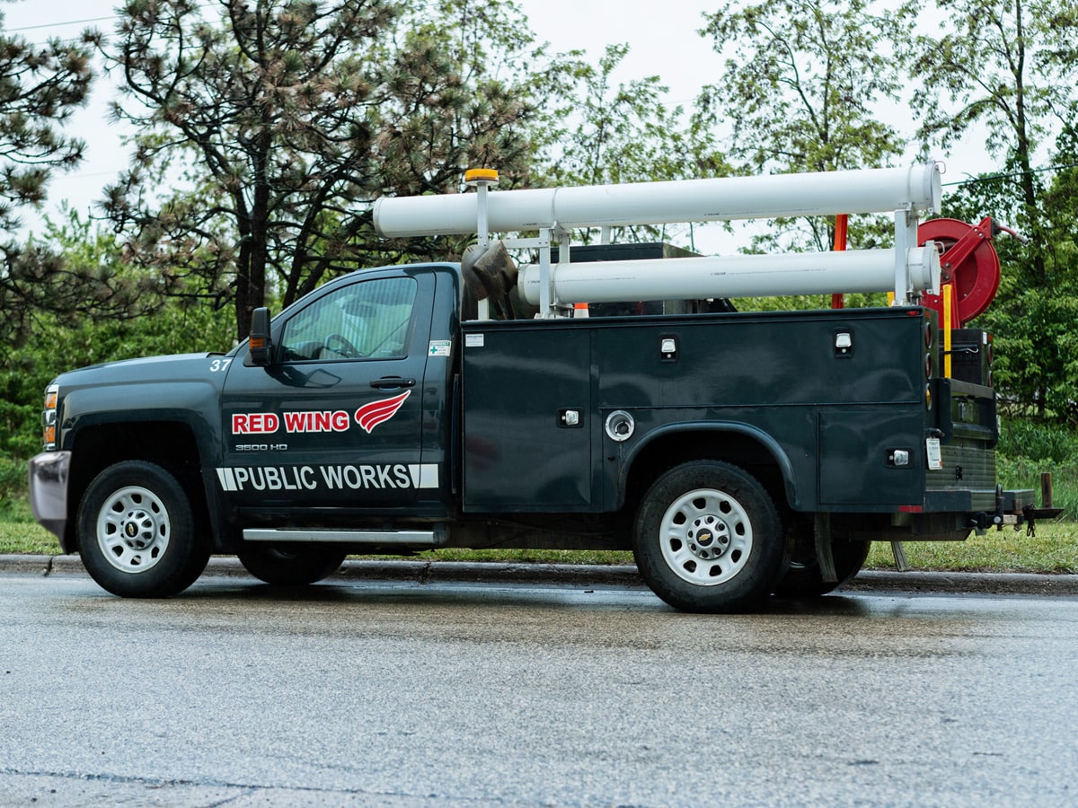 Red Wing Minnesota Public Works Service-Truck