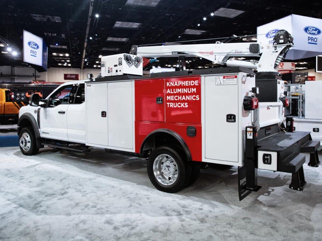 Aluminum Kmt1 Streetside Rear View Work Truck Week 2025 Treated