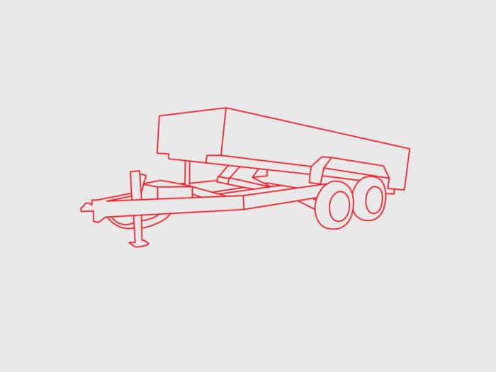 Dump Trailer Icon