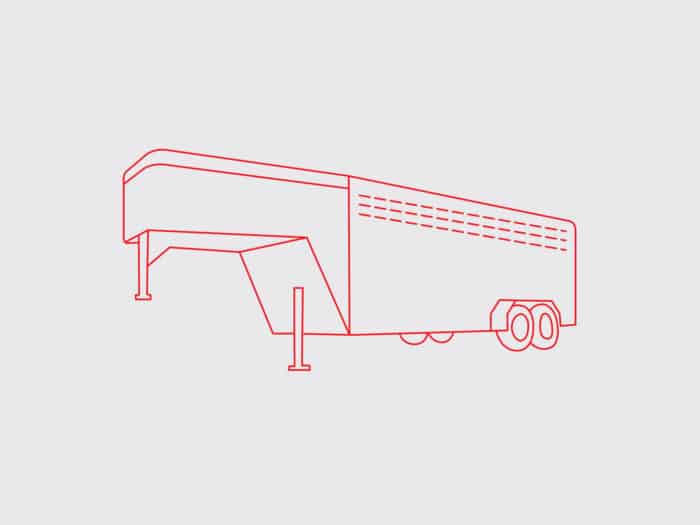 Livestock Trailer Icon