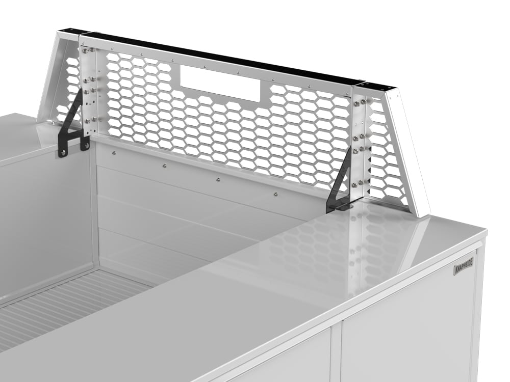 Aluminum Service Body Cab Guard