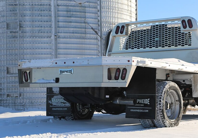 knapheide aluminum PGNB gooseneck truck body