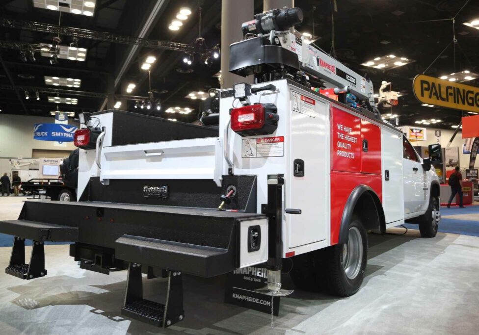 knapheide mechanics truck at ntea 2024