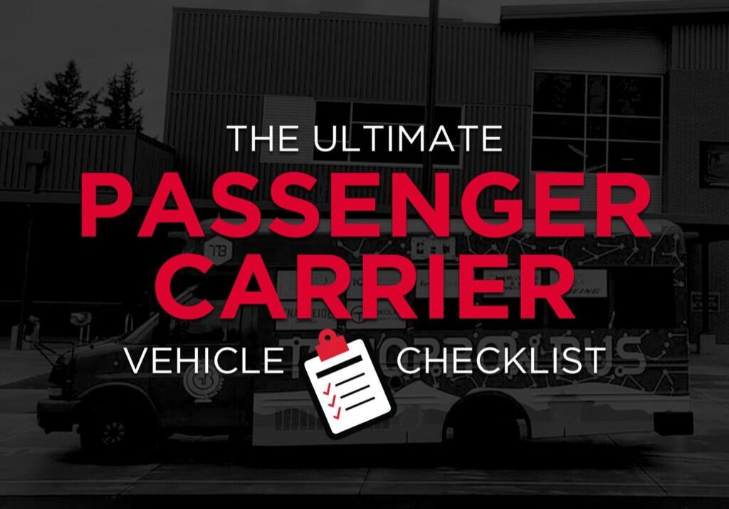 TheUltimatePassengerCarrierVehicleChecklist BlogGraphic