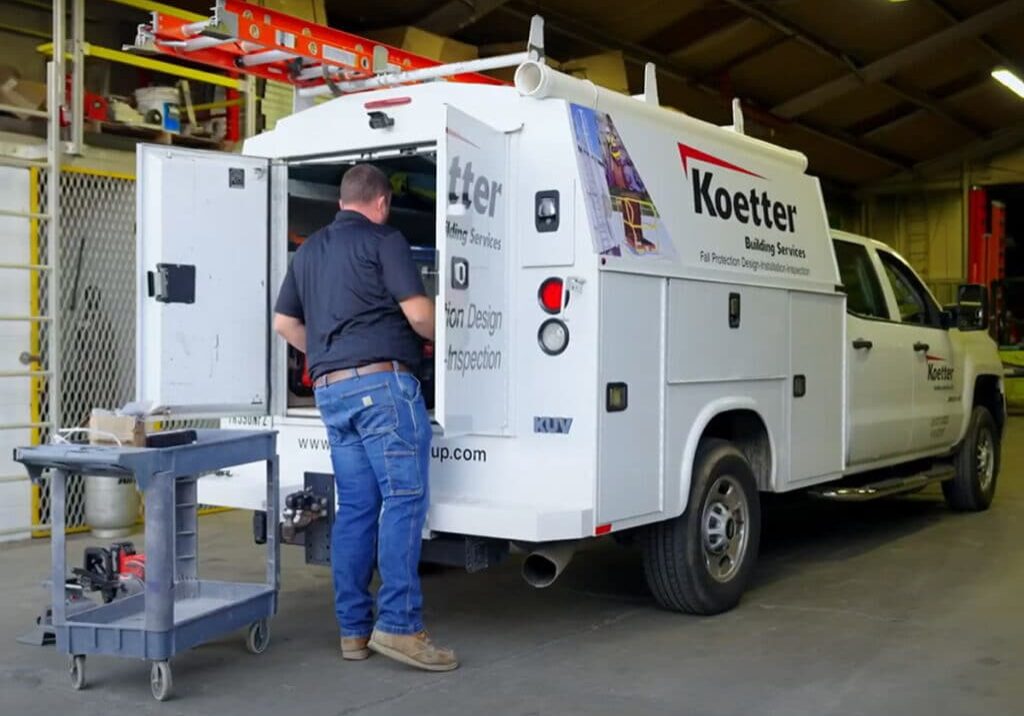 Koetter Group KUVcc Enclosed Service Truck
